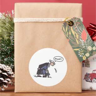 Adesivo Redondo Vovó cuspindo!