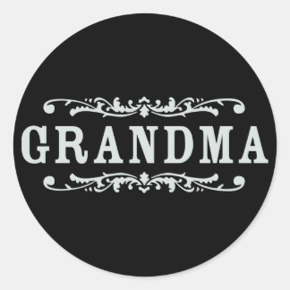 Adesivo Redondo Vovó Decorante