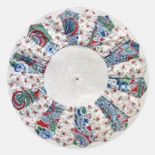 Adesivo Redondo Vovó Nellie's Quilt - Bloqueio nº 1 Sticker