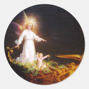 Adesivo Redondo Voyate da infância da vida