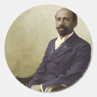 Adesivo Redondo W.E.B. Du Bois
