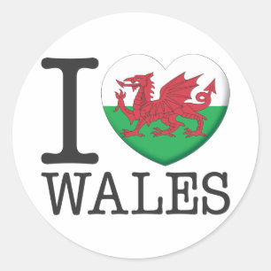 Adesivo Redondo Wales