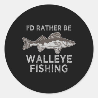 Adesivo Redondo Walleye Pesca Walleye S Walleye Pesca