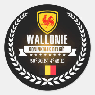 Adesivo Redondo Wallonie