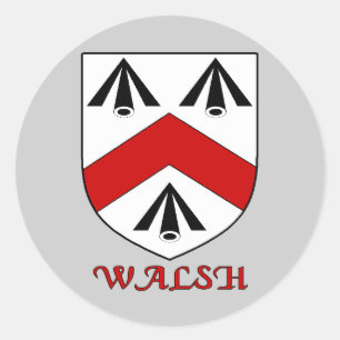 Adesivo Redondo Walsh Falimy Shield Sticker