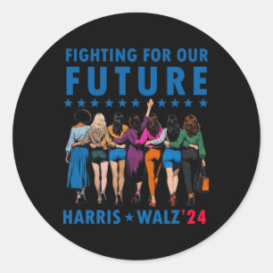 Adesivo Redondo Waltz Wheimer 2024 Futura Eleição Do Botão Mulhere