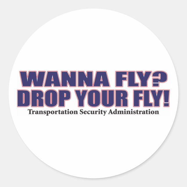Adesivo Redondo Wanna-Fly (Frente)