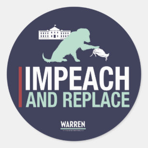 Adesivo Redondo Warren 2020 - Bailey - acuse & substitua