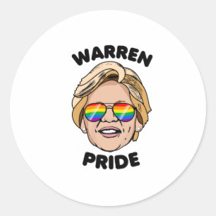 Adesivo Redondo Warren Pride