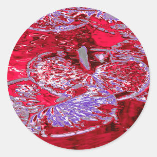 ADESIVO REDONDO WATER LILY POND