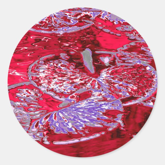 ADESIVO REDONDO WATER LILY POND (Frente)