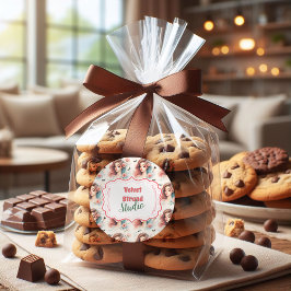 Adesivo Redondo Watercolor Lash Artist