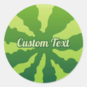 Adesivo Redondo Watermelon Rind