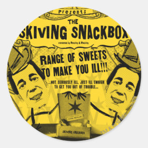 Adesivo Redondo Weasley e produtos da weasley