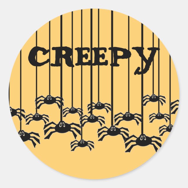 Adesivo Redondo Web Spider (Frente)