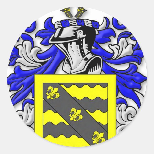 Adesivo Redondo Weber Casaco of Arms (Frente)