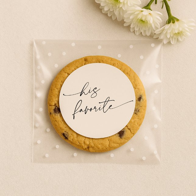 Adesivo Redondo Wedding Hir favorite sticker (Criador carregado)