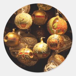 Adesivo Redondo Weihnachtsmarkt