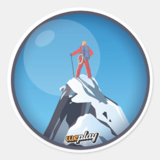 Adesivo Redondo Weplay Props Série 1 - Grande Esforço