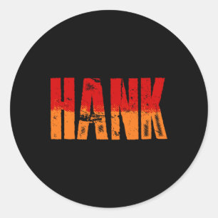 Adesivo Redondo Western Hank Folk Style Line Dancing Country Music