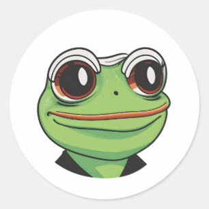 Adesivo Redondo Wham! Sapo da revista em quadrinhos: Intermitência
