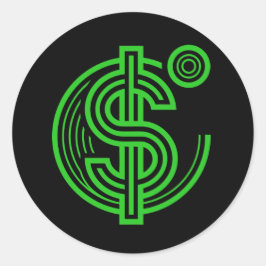 Adesivo Redondo What Is Money