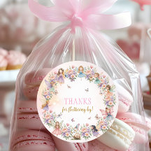 Whimsical flower fairy garden birthday 