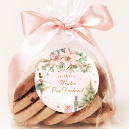 Adesivo Redondo Whimsical The Nutcracker Winter Onederland