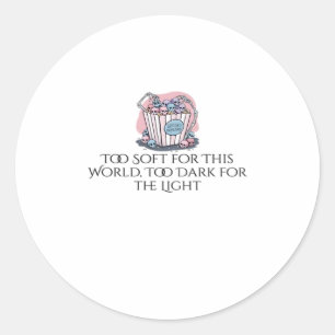 Adesivo Redondo Whimsigoth Ink – Florestas Místicas, Luas & Magia 