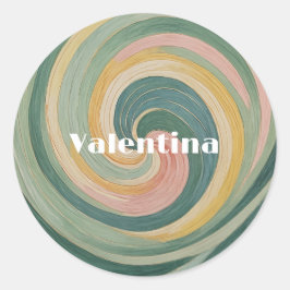 Adesivo Redondo Whimsy