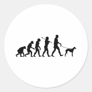 Adesivo Redondo Whippet