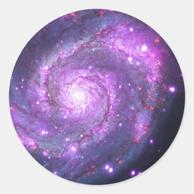 Adesivo Redondo Whirlpool Galaxy (Frente)