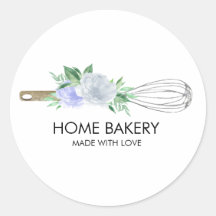 Whisk e Flores de Aquarela