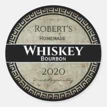 Whiskey personalizado em casa