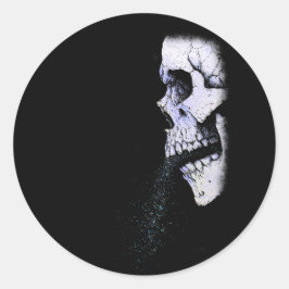 Adesivo Redondo Whispering Bones