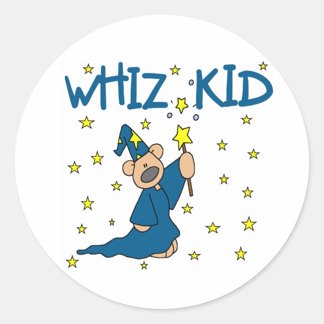 Adesivo Redondo Whiz Kid (Frente)