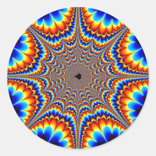 Adesivo Redondo Whooboy - Fractal