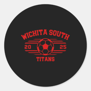 Adesivo Redondo Wichita South Titans Futebol Ll 2025 Hs