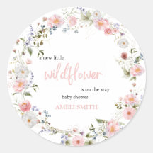 Wild Floral Wreath Babyshower