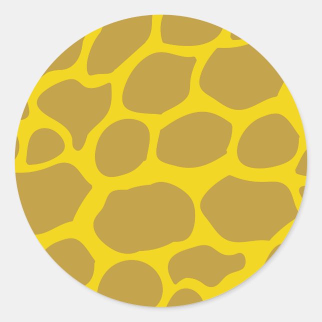 Adesivo Redondo Wild One Safari Party Kid (Frente)