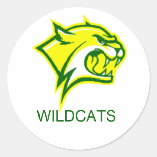 ADESIVO REDONDO WILDCATS
