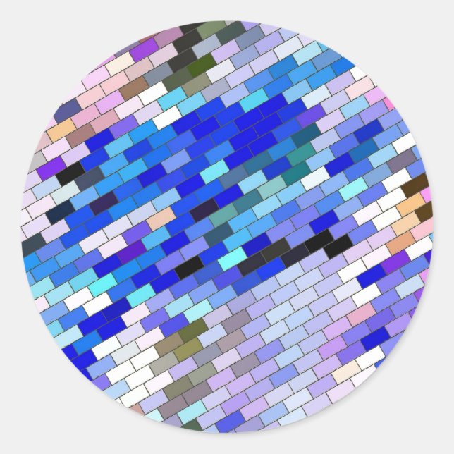 ADESIVO REDONDO WILDFLOWERS (Frente)