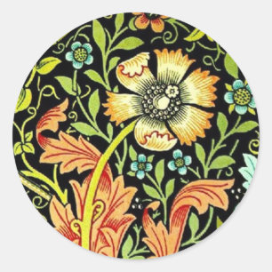 Adesivo Redondo William Morris Compton
