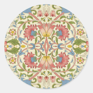 Adesivo Redondo William Morris Loddon Blossom Padrões Florais