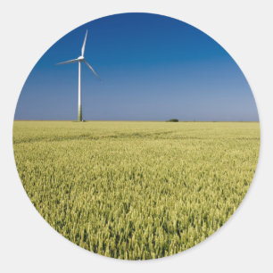 Adesivo Redondo Wind Energy
