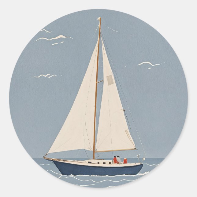 Adesivo Redondo Windborne Wander (Frente)