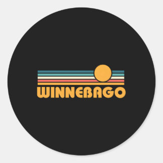 Adesivo Redondo Winnebago Minnesota