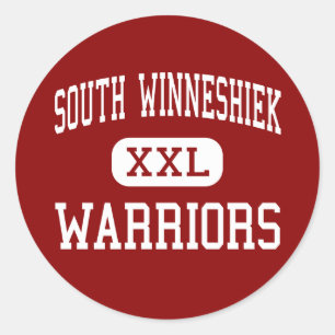 Adesivo Redondo Winneshiek sul - guerreiros - alto - Calmar Iowa