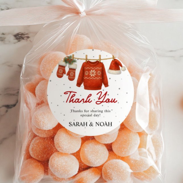 Adesivo Redondo Winter Santa  (Criador carregado)