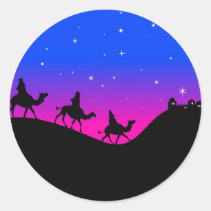 Adesivo Redondo Wisemen